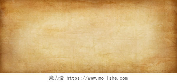 深棕色牛皮纸褶皱纹理背景banner